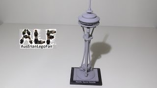 Lego Architecture 21003 Seattle Space Needle - Lego Speed Build Review