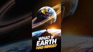 What If Earth Had Rings Like Saturn? #shorts  #facts