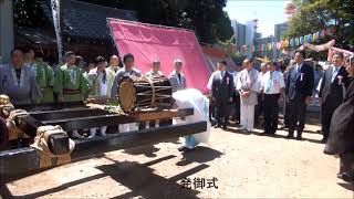 千葉市登渡神社神輿渡御２０２３年（令和５年）9月5日