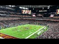 usc band marches pregame las vegas bowl