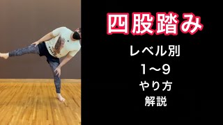 レベル別四股踏みトレーニング1〜9解説