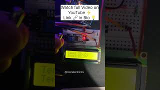 DS18B20 Temperature Sensor | DS18B20 | Digital Temperature Sensor | Arduino UNO #cosmelectronics #yt