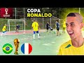 BRAZIL x FRANCE VALENDO SPACE IN THE FINAL OF THE RONALDOS CUP ‹ Rikinho ›