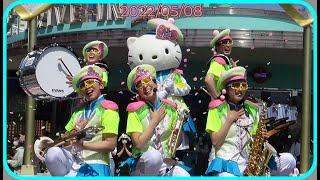 BJFAN-ハローキティ・ハピネス・ブラスバンド：YOASOBI「ラブレター」字幕歌詞付き(2022/05/08)-USJ