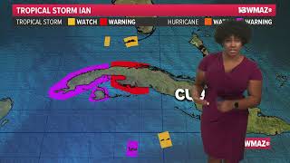 Sunday 9/25 5 p.m. Tropical Update: Ian prompts warnings for Cuba, watches for Florida Keys