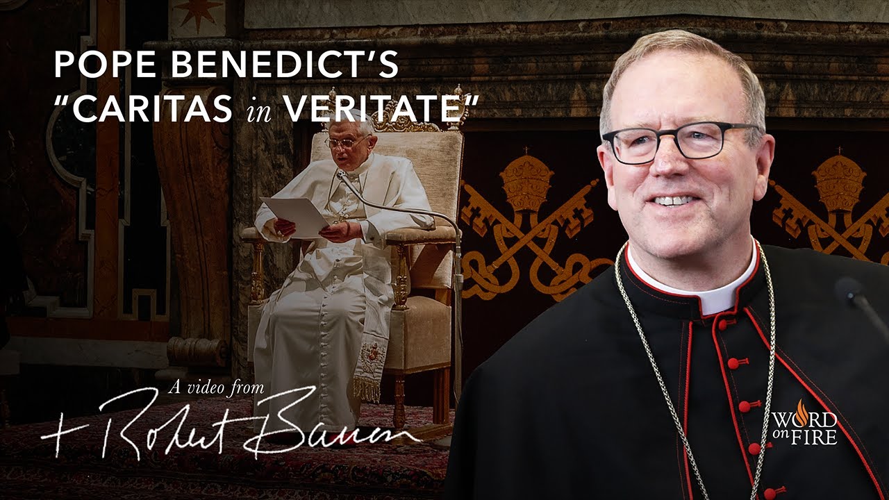 Bishop Barron On Pope Benedict's "Caritas In Veritate" - YouTube