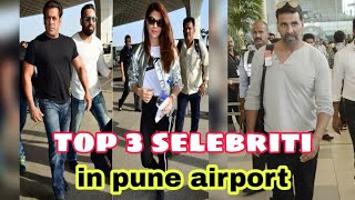 Top 3 selebriti in pune airport |