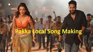 Kajal PAKKA LOCAL Video Song | Working Stills | Janatha Garage Movie | Jr NTR | Samantha