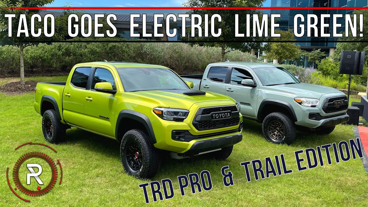 2022 Toyota Tacoma TRD Pro & Trail: *Hands On* At Toyota’s Headquarters ...