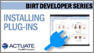 Installing Plug-Ins into BIRT