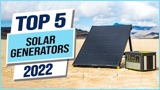 Top 5 Best Solar Generators 2023