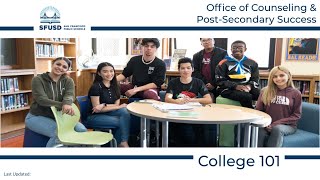 Intro to College: SFUSD 9th-11th Graders