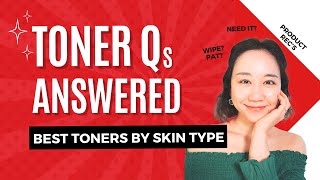 Best toners by skin type. Kbeauty 101. Skincare for Beginners. How Koreans Use Toners for Glow Skin