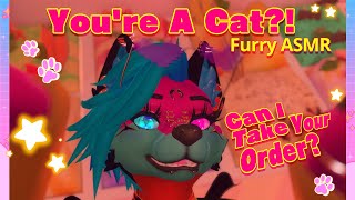 ~ You're A Cat?! ~ ( Can I Take Your Order?) Furry ASMR Ice cream shop roleplay