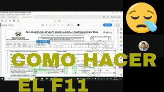 como elaborar una declaracion f11.#formulariof11#declaracionf11 #declaracion de renta