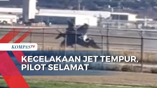 Detik-Detik Pilot Jet Tempur Selamatkan Diri dengan Kursi Lontar!