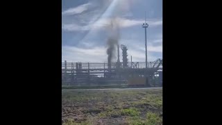 Il'skii Oil Depot in Krasnodar, Russia Hit Again -- Second Time in Two Days!