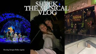 I met Imogen Bailey and todrick (I spent over £100 on merch) | SHREK THE MUSICAL VLOG