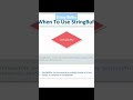 Learn in 1shot String Buffer #shorts #youtubeshorts