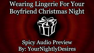 [M4F] [Spicy ASMR] Christmas Night With Your Boyfriend Turns Special