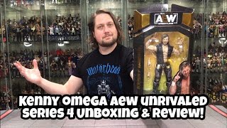 Kenny Omega AEW Unrivaled Series 4 Unboxing \u0026 Review!