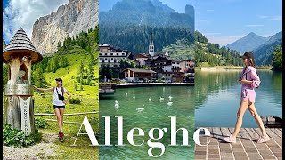 Dolomiti.Marmolada.Alleghe.5 Torri.Lago di Coldai.Civetta.Lago di Alleghe