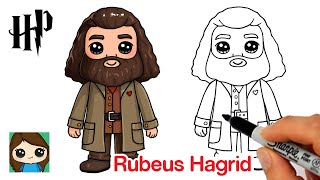 How to Draw Hagrid | Harry Potter