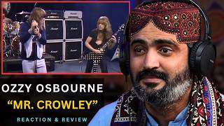 Small Town Metalhead Reacts to Ozzy Osbourne - Mr. Crowley (Live 1981)