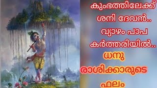 ജനുവരി17-2023-മുതൽ22 ഏപ്രിൽ-2023 വരെ ധനു രാശിയുടെ രാശ്യാധിപനായ വ്യാഴം പാപകർത്തരിയോഗത്തിൽ !