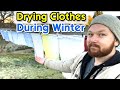 3 Steps to Drying Clothes Outside During Winter