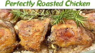 Easy One Dish Oven Baked Chicken w/ Rice | Bake Chicken Recipe