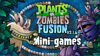 PvZ Fusion Edition v2.1.4 - 2.1.6: Mini-games Complete