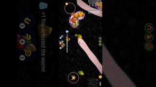 Worms zone pro slither snake top #01 worms zone bestvideo rank #shorts #worms #snake #shortsfeed