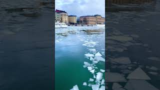 Stockholm, Sweden #stockholm #sweden #winter #icemelting #visitstockholm #estocolmo #foryou