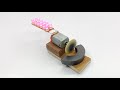 Self Running Free Energy Generator Using DC Motor And Magnet at Home