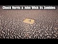 CHUCK NORRIS & JOHN WICK SURROUNDED BY 2 MILLION ZOMBIES | Ultimate Epic Battle Simulator 2 | UEBS 2