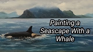 How To Paint a Seascape using Simple Techniques, .  Easy Oil Painting Tutorials