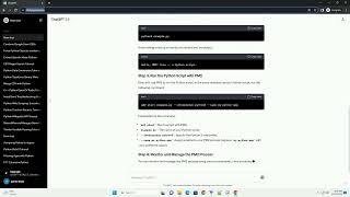 How to run a python3 script with pm2