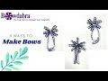 Create DIY Summer Wreath and bows with Bowdabra