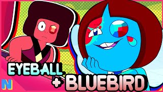 Bluebird Azurite + Eyeball & Their Symbolism Explained! | Steven Universe