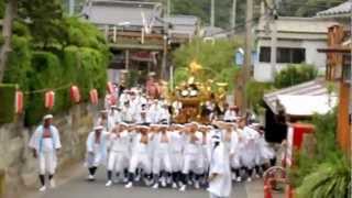 鵜原八坂神社祭礼・大神輿　2012.7.28