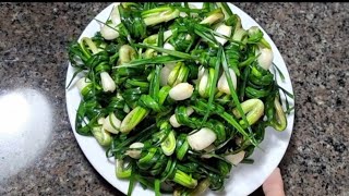 Cách làm DƯA KIỆU CUỐN ngâm mắm đường món ngon ngày tết không cần phơi nắng.