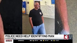 Storm Lake Police asking for public’s help in identifying individual