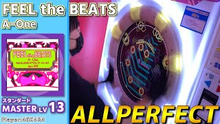 【maimaiプレイ手元動画】FEEL the BEATS　[Master LV13](スタンダード譜面)【ALLPERFECT+】