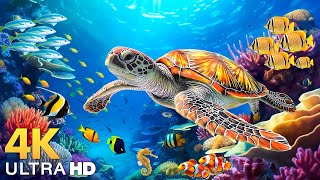 Dive Into the Mesmerizing Underwater Realm-Marvel at Sea Animal in The Best 4K ULTRA HD Aquarium #11