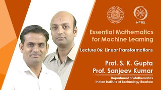 Lecture 06 : Linear Transformations