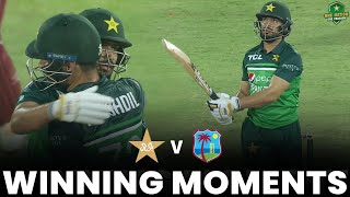 Winning Moments | Pakistan vs West Indies | 1st ODI 2022 | PCB | MO2L