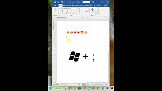 เคล็ดลับเพิ่มไอคอนอิโมจิใน Word บน Windows 11