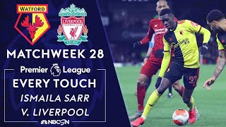 Every Ismaila Sarr touch in Watford's upset v. Liverpool | Premier League | NBC Sports