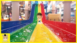 Indoor Playground Fun for Kids and Family Play Rainbow Colors Slide Balls | MariAndKids Toys